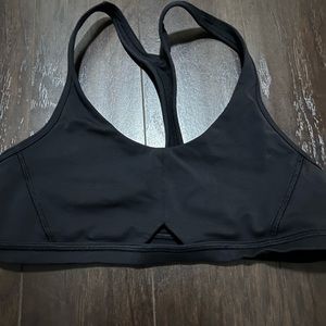 black medium lululemon sports bra